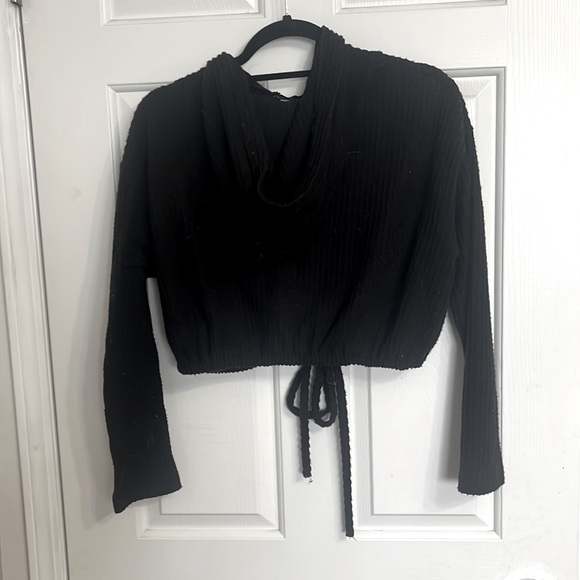 Audrey 3plus1 Crop Sweater - Picture 2 of 3